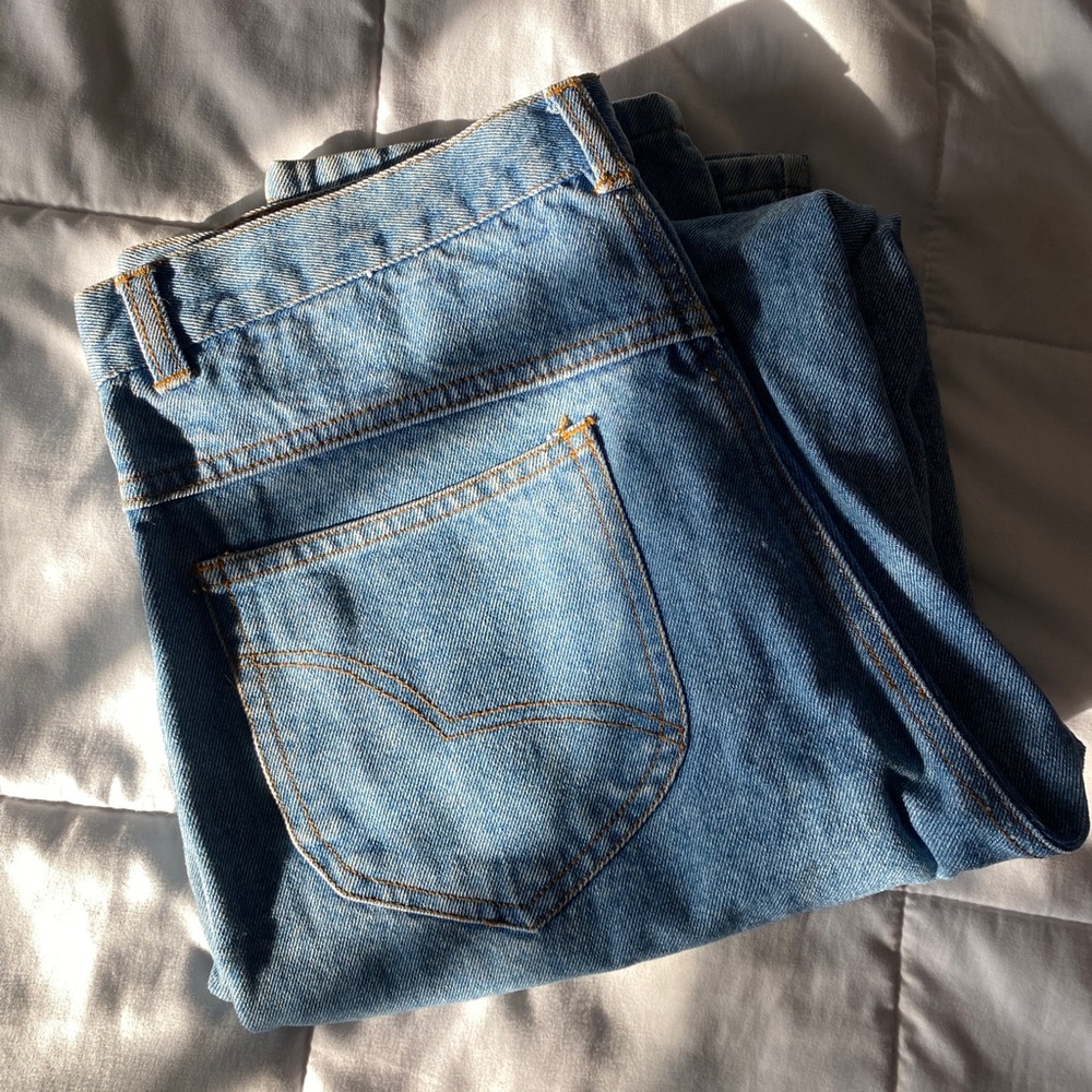 Cotton Co Light Wash Mom Jeans